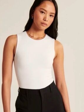 Abercrombie & Fitch | Soft Matte Seamless High-Neck Bodysuit